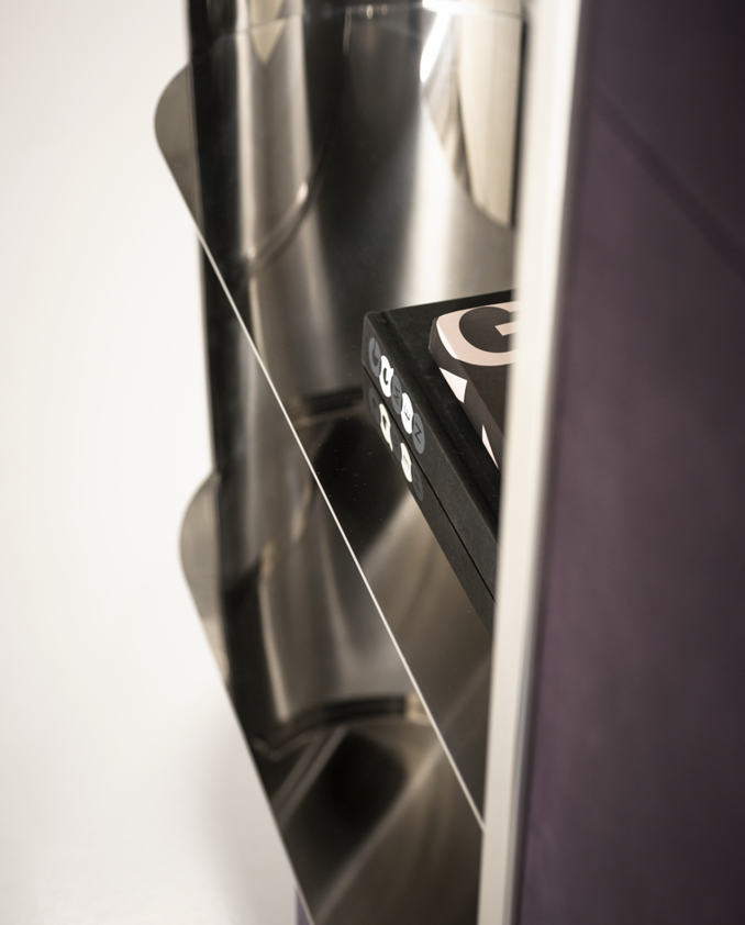 Close-up of baxter furniture by federico peri